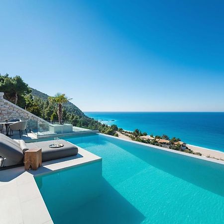 The Wave Twin Villa 2 Kathisma Beach Lefkada Exterior photo
