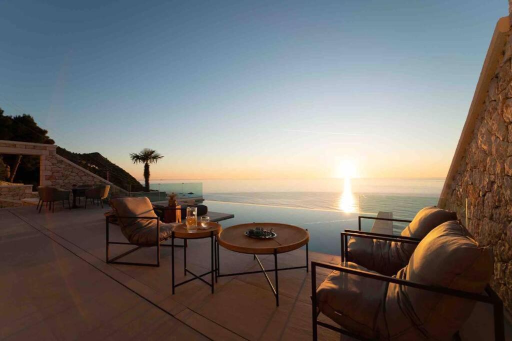 The Wave Twin Villa 2 Kathisma Beach Lefkada Exterior photo