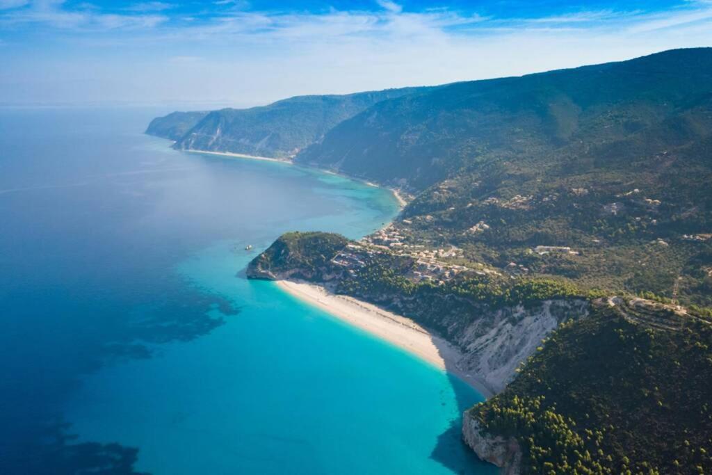 The Wave Twin Villa 2 Kathisma Beach Lefkada Exterior photo