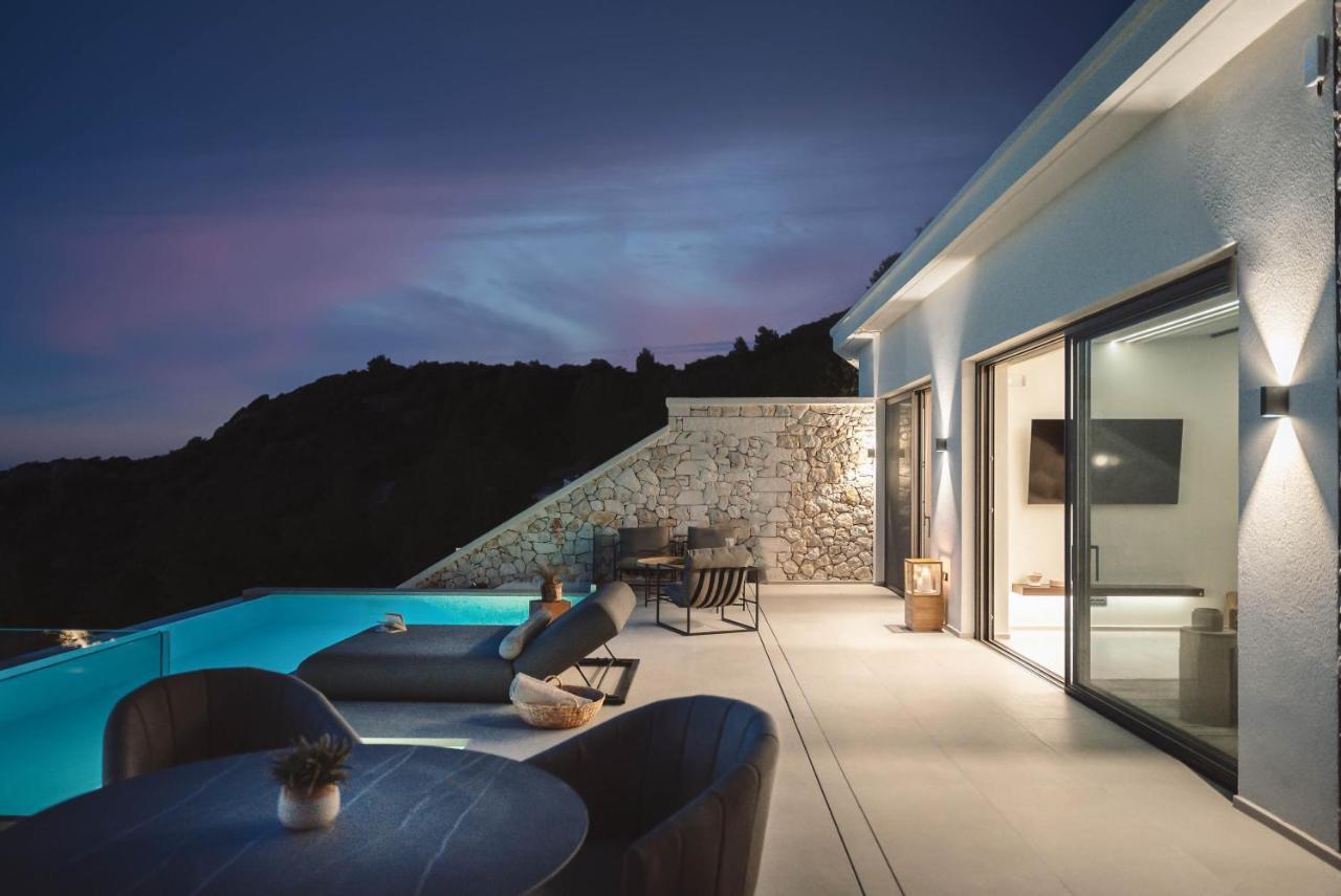 The Wave Twin Villa 2 Kathisma Beach Lefkada Exterior photo