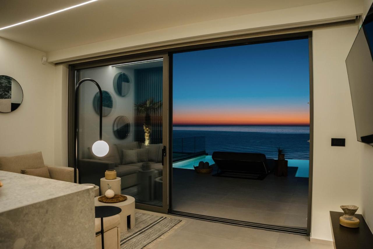 The Wave Twin Villa 2 Kathisma Beach Lefkada Exterior photo